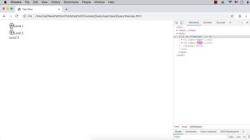 Tree View using jQuery - Part 3