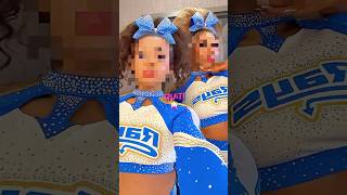 Cheerleader LIMPS through routine!😬 #cheer #performancecheer #cheerleading #allstarcheer