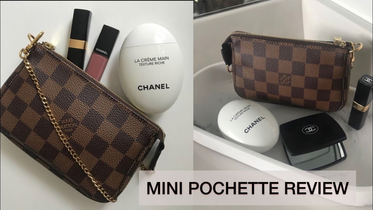 Chanel la Creme main, Louis Vuitton pochette