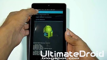 How to Install Paranoid Android ROM for Nexus 7