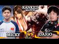 🔥SF6 ▰ MICKY (Mai) VS DAIGO (Akuma) ▰ God Level🔥