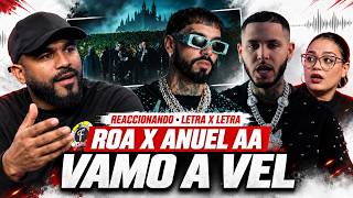 Roa, Anuel Aa - Vamo A Vel (Reaccionando) Letra & Letra.