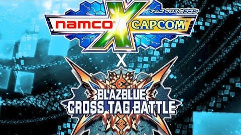 Namco x Capcom intro but with blazblue cross tag battle