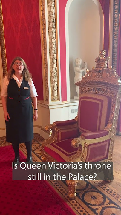 Where is Queen Victoria's throne kept?