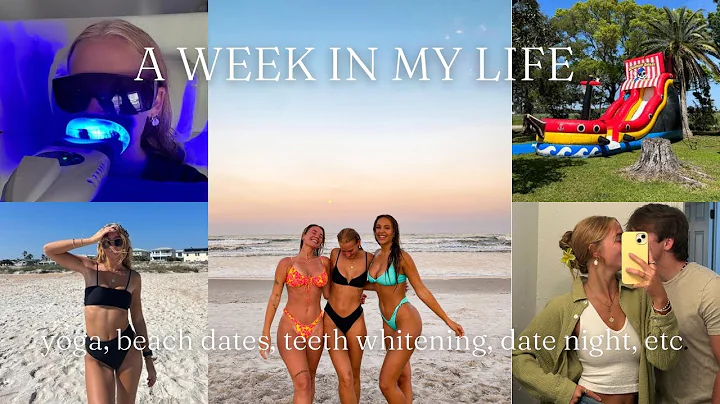 A WEEK IN MY LIFE | yoga, beach dates, teeth whitening, date night, etc. | Charity Walton