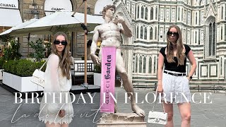 BIRTHDAY IN BELLA ITALIA: GUCCI GARDEN, LUXURY SHOPPING & LA DOLCE VITA IN FIRENZE – TRAVEL VLOG