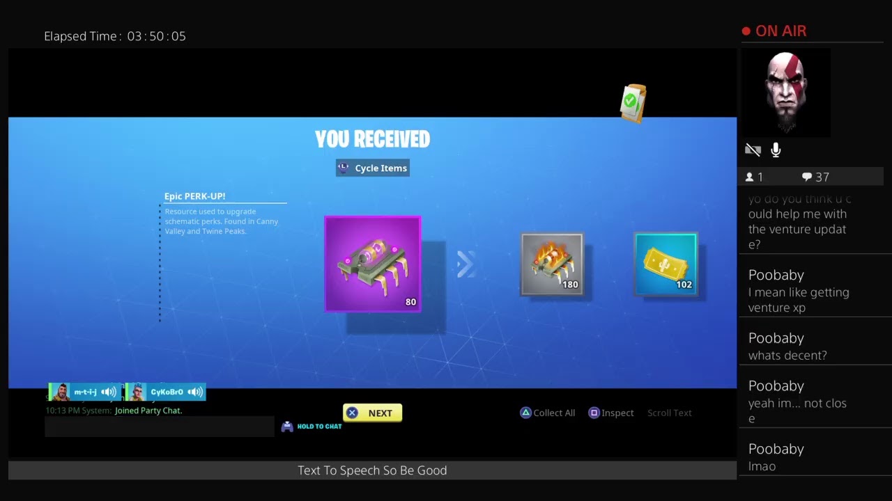 STW: Venture XP Grinding