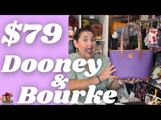 Sacoche Dooney & Bourke Stonington Magenta/orchidée - Neuf Avec étiquettes
