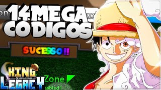 SAIU 14 MEGA CÓDIGOS *FUNCIONANDO* NO KING LEGACY