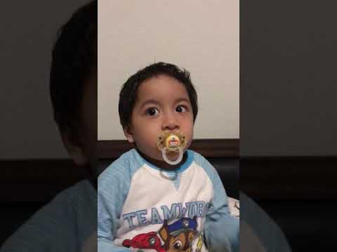 Nivu stole his baby brother’s pacifier