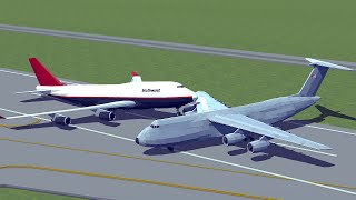 Two planes brutally collide on runway | Satisfying crashes and Runway collisions | Feat. Boeing 747 screenshot 4