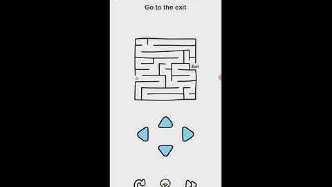 brain out level 23 go to the exit