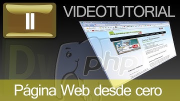 Tutorial: Como hacer página Web con Dreamweaver y PHP. Cap. 11