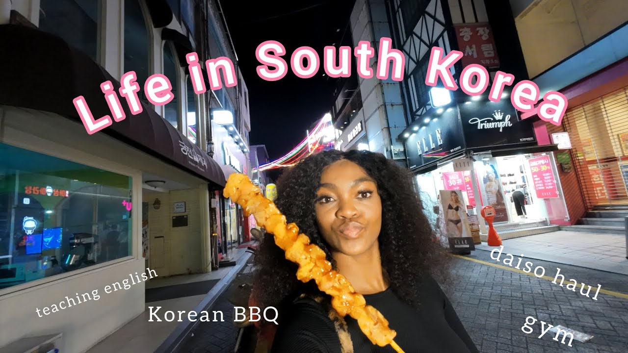 Korea diaries🌸 |Spend a day with me as an English Teacher in South ...
