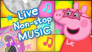 Peppa Pig Official Music Videos 🐷 Peppa Pig Music & Songs 24/7 🪩 Peppa Pig Theme Tune Remix & More!