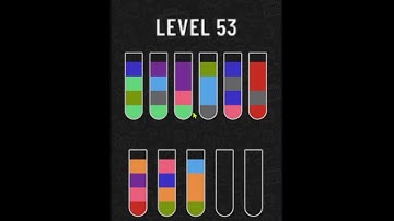 Water Sort Puzzle - Level 53 | Color Puzzle Game Solution