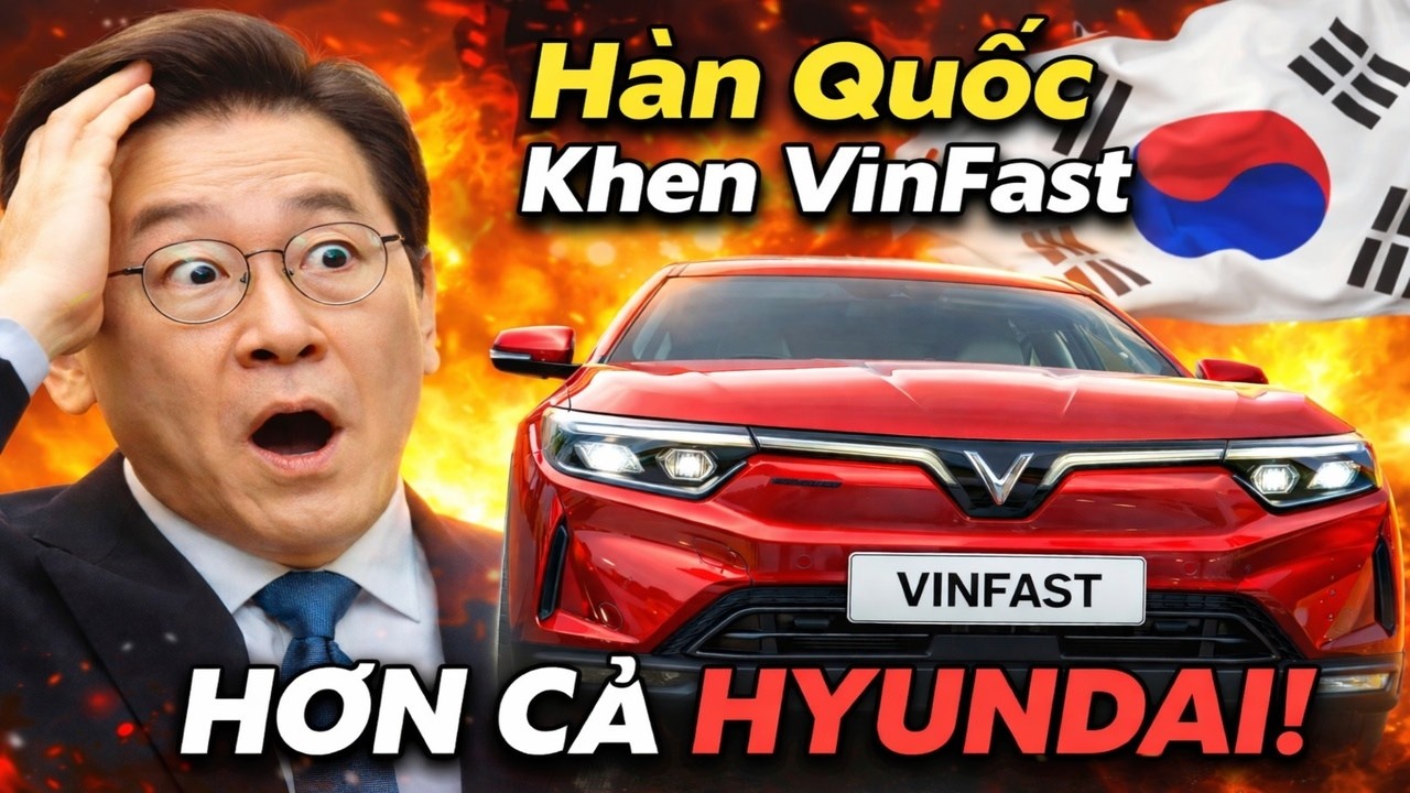 Hàn Quốc Bất Ngờ Khen VinFast Hơn Cả Hyundai: “Không Ngờ Xe Việt Lại Như Thế!”