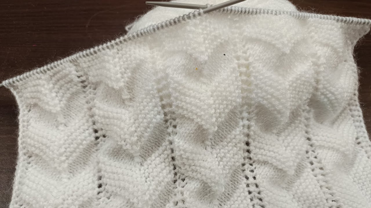 Knitting design/pattern for cardigan, sweater, jacket, frock, shawl, blanket ||in hindi||