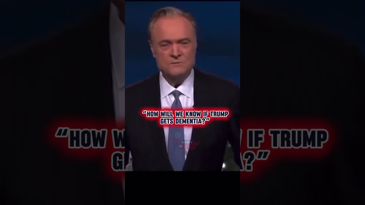 Lawrence O Donnell How Will We Know If Trump Gets Dementia MentalFitness