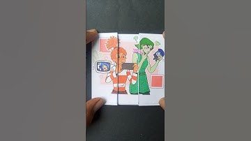 insideout2  paper folding magic  puzzle   #art #insideout2 #craft