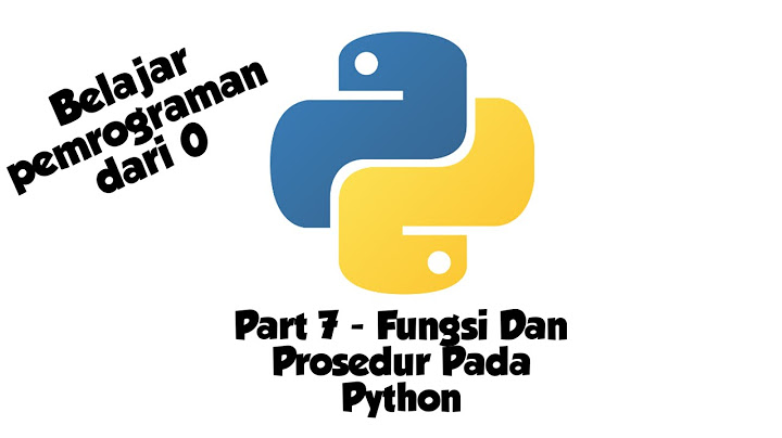 Cara menggunakan PUTHON pada Python