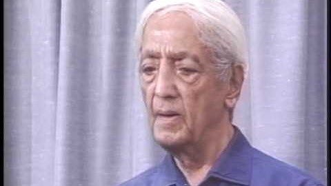 How does one find peace in the world, and in oneself? | J. Krishnamurti