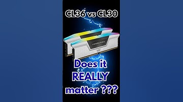 DDR5 RAM CL36 vs CL30 – Does it REALLY matter? Gaming Benchmarks #gaming #ddr5