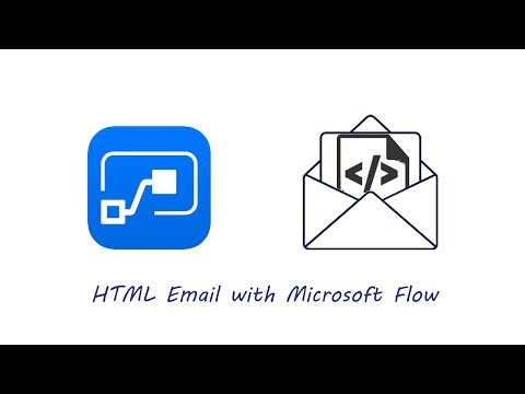 How to send HTML email using Microsoft Flow