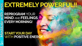 Morning Reprogramming.  Law Of Attraction Positive Affirmations For Empowerment!