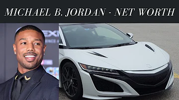 How does Michael B Jordan make money?