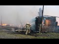 Страшный пожар в селе Шайдуриха Свердловской области