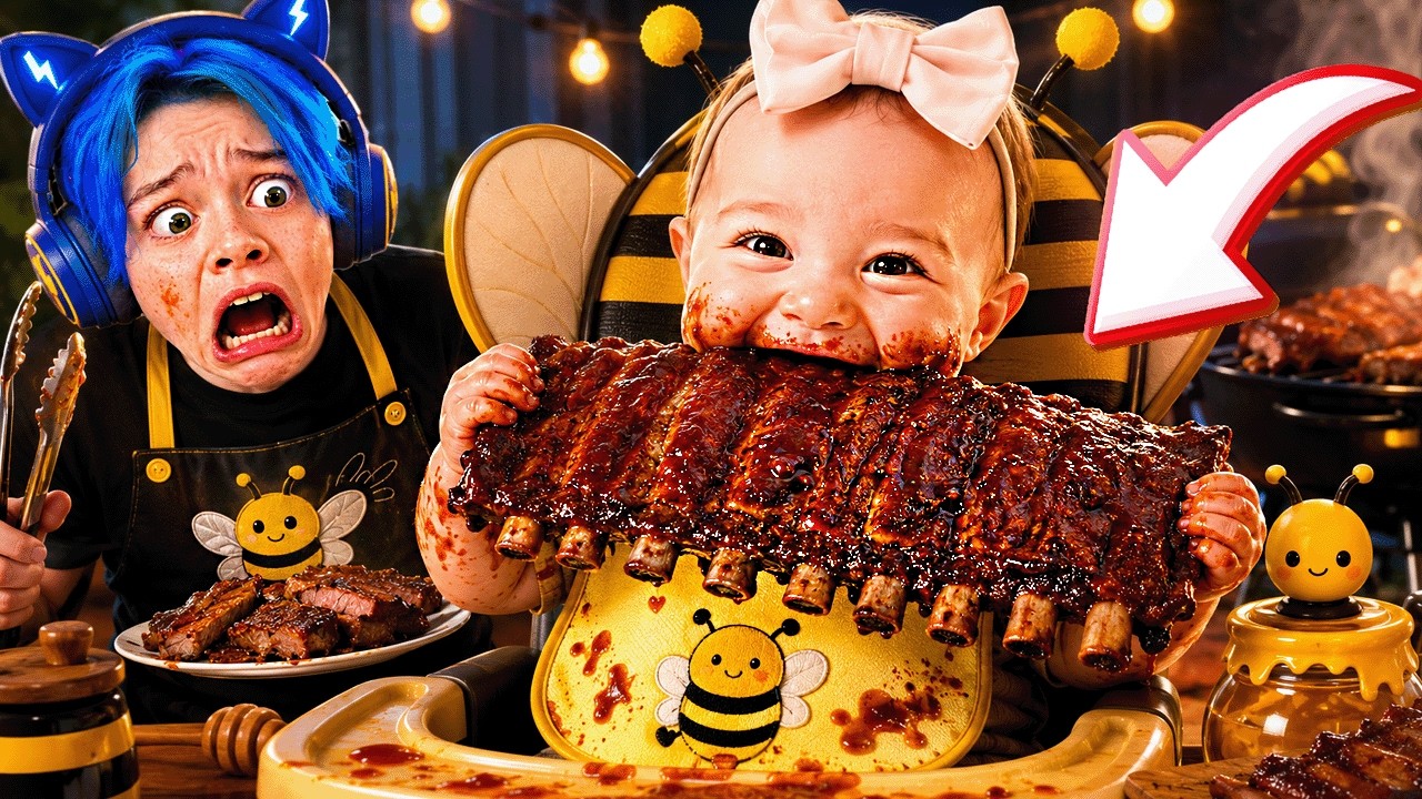 Thumbnail de PRIMEIRO CHURRASCO DA ZÖE 🥩 *será que ela gostou?*