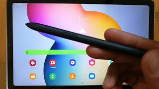 Samsung Galaxy Tab S6 Lite  S pen Google Search and Glance screenshot 4