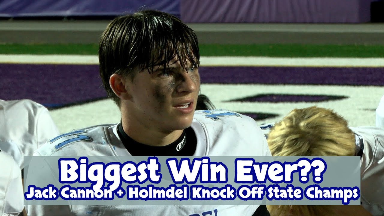 Holmdel 33 Rumson-Fair Haven 21 | Week 2 Highlights  | Hornets Snap RFH 15 Game Win Streak!