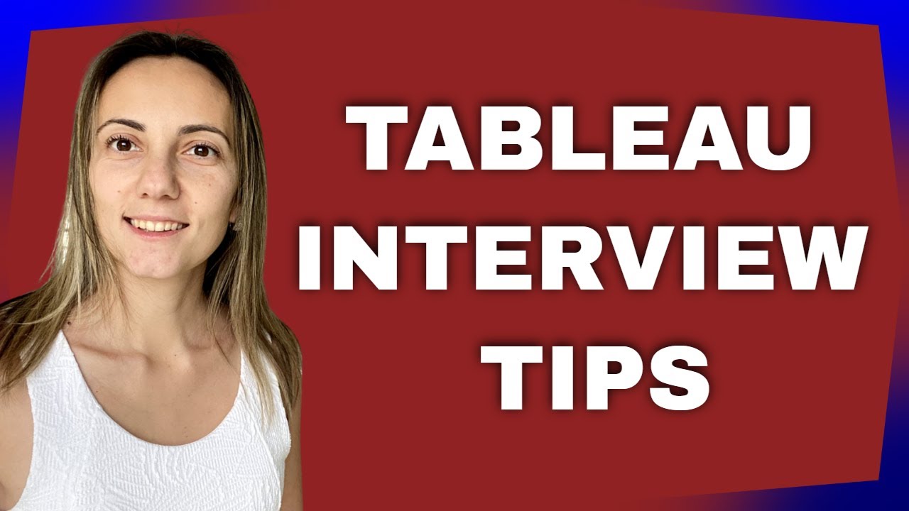 Tableau Job Interview Tips YouTube