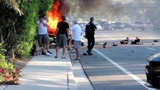The final report has been released on fiery tesla crash that killed
two teenagers in fort lauderdale last year.