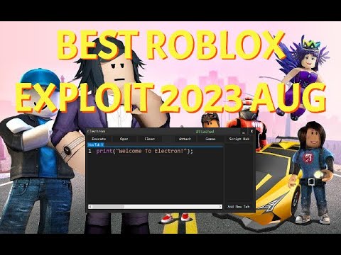 Best Roblox Executor 2023 / New Keyless Exploit Electron / Byfron