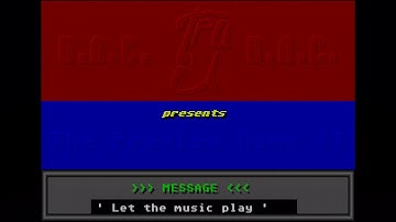 Atari ST, "Let The Music Play" Sample-Demo via Printer-Port Soundbox!