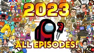 Mini Crewmate Kills All Episodes in 2023 Compilation | Among Us