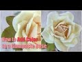 How to Add Color to a Large Gumpaste Rose