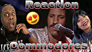 HOW ROMANTIC!!!  COMMODORES - THREE TIMES A LADY (REACTION)