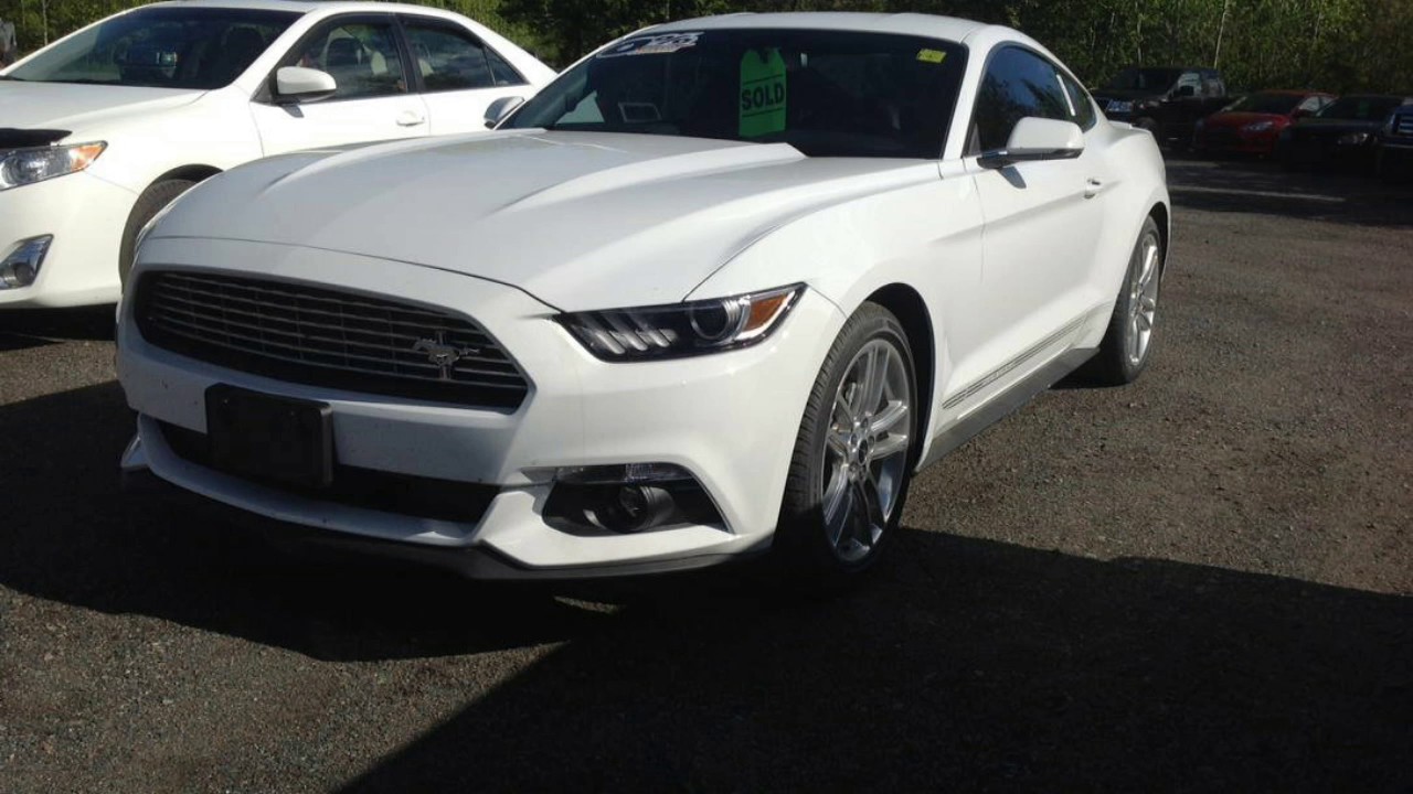 2016 Ford Mustang EcoBoost Premium - YouTube