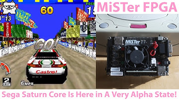 MiSTer FPGA DE10 Nano! Sega Saturn Is Here! In It
