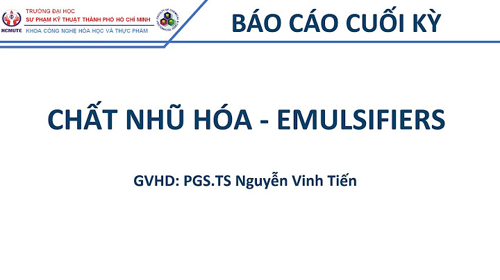 Chất nhũ hóa e450 ii trong thực phẩm