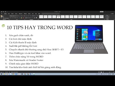 [WORD TIPS] 10 Mẹo cực hay trong WORD có thể bạn chưa biết hết. mới nhất 2023