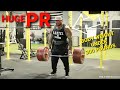 HUGE PR at BODY WEIGHT UNDER 300 POUNDS! (BIG BACK TRAINING)