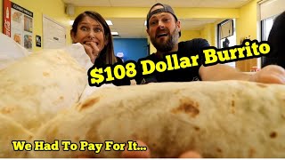 $108 Burrito Challenge | ManvFood | Molly Schuyler | Crazy