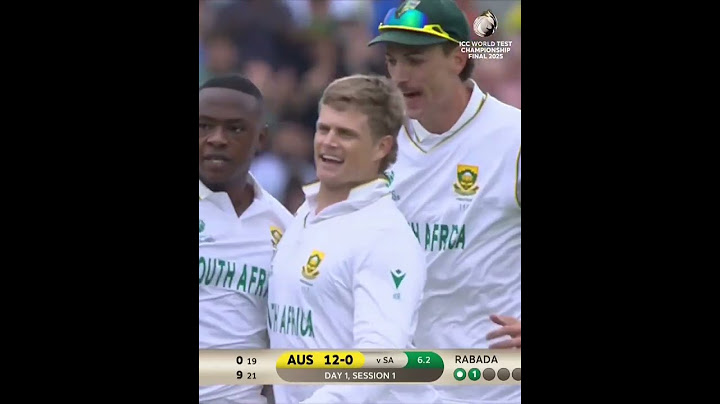 Five wicket haul in his first World Test Championship Final 🔥 #WTC25