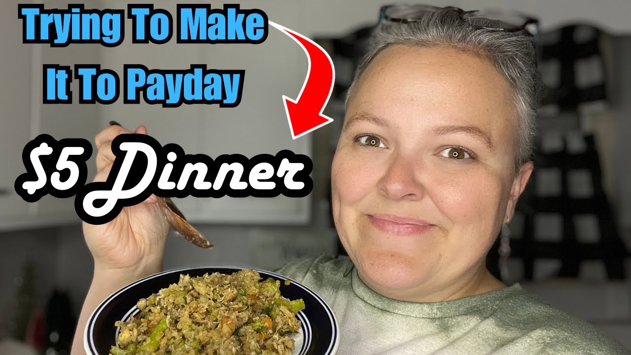 $5 Low Carb Meal || Make It To Payday - Meals To Make When You’re Broke ...