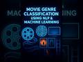 Predict Movie Genres Using AI! | NLP + Machine Learning Project (Step-by-Step) #ai #nlp #ml #shorts